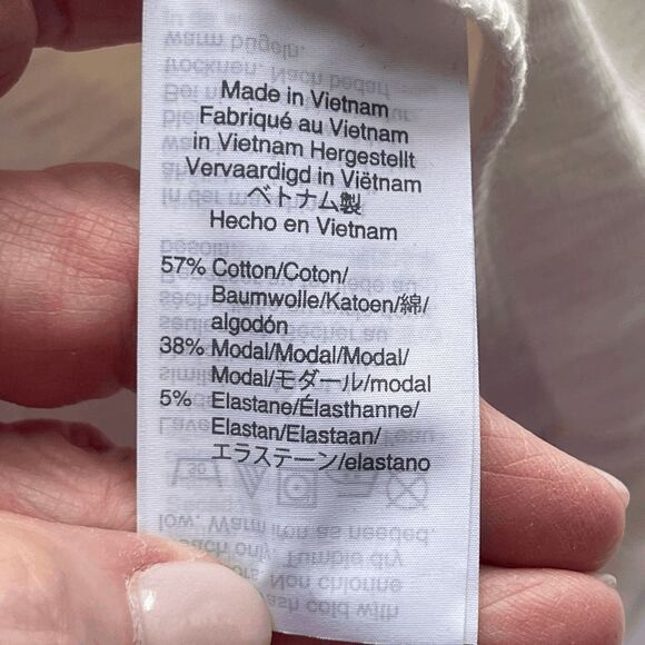 Madewell Square Neck, Long Sleeve Knit Top, Size Small - Picture 6 of 9